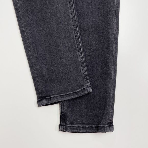 Rag & Bone Mid-Rise Legging Jean Stretch Night Wash Charcoal Grey Black 28 - Picture 5 of 10